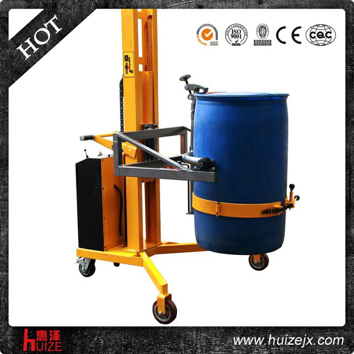 HZFSDSDQ-C-15半电动直角腿油桶翻转车DTF300 HZFSDSDQ-C-15半电动直角腿油桶翻转车DTF300